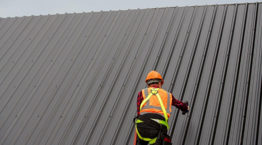 Professional metal roof installation services in Hopwood, PA